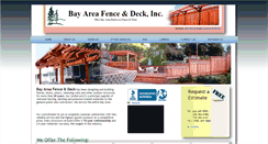 Desktop Screenshot of bayareafence.com